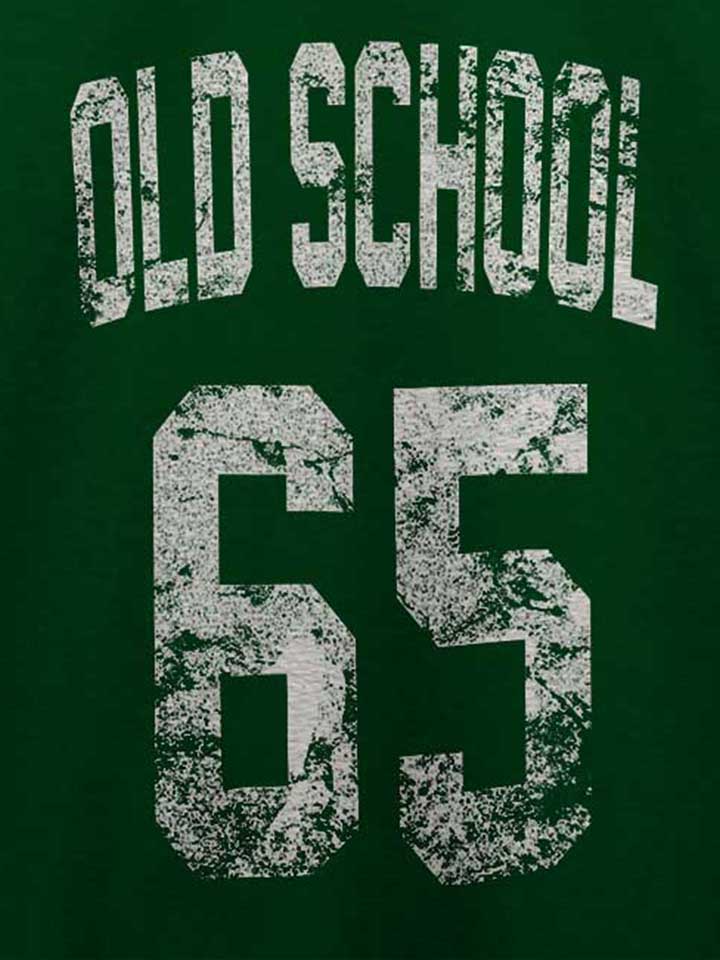oldschool-1965-t-shirt dunkelgruen 4