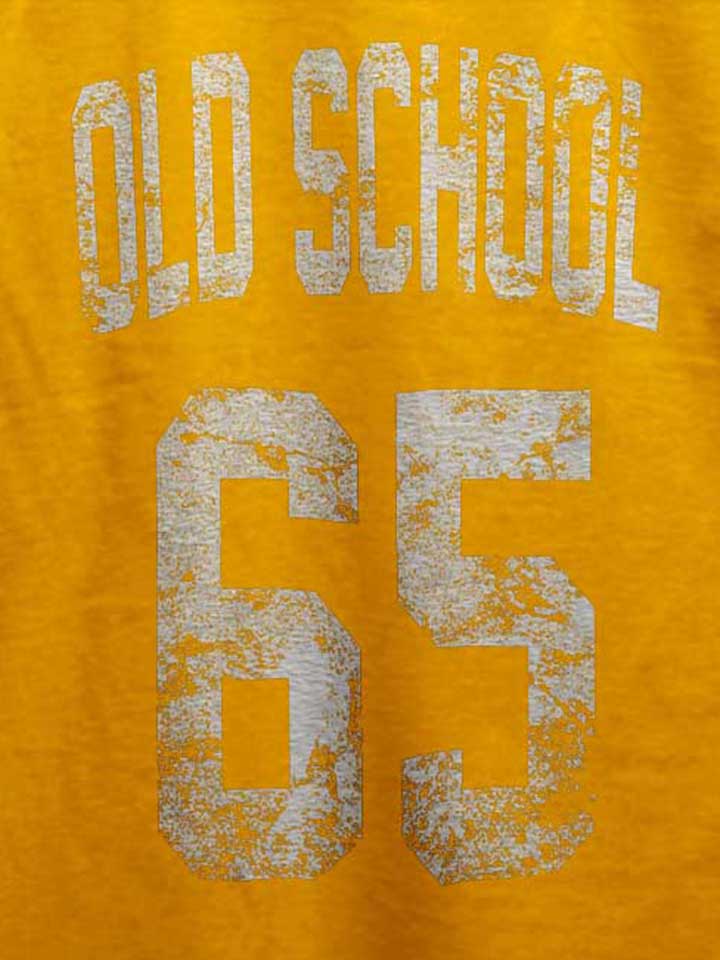 oldschool-1965-t-shirt gelb 4