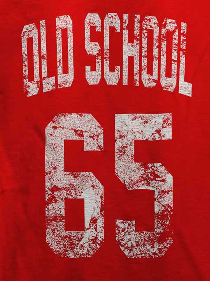 oldschool-1965-t-shirt rot 4