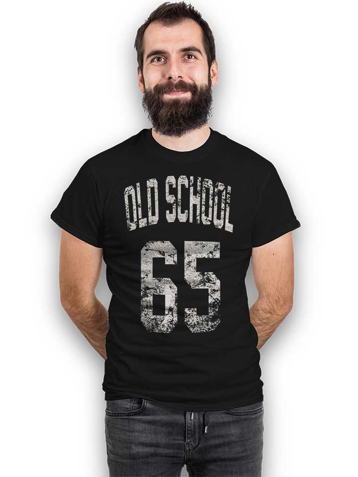oldschool-1965-t-shirt schwarz 2