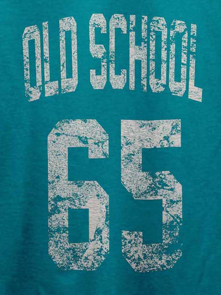 oldschool-1965-t-shirt tuerkis 4