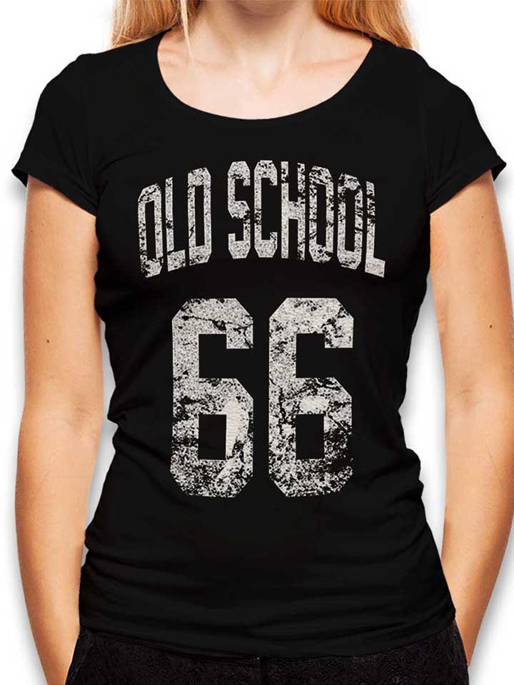 oldschool-1966-damen-t-shirt schwarz 1