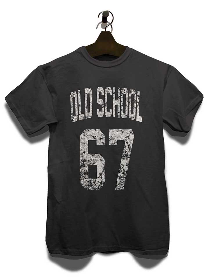oldschool-1967-t-shirt dunkelgrau 3