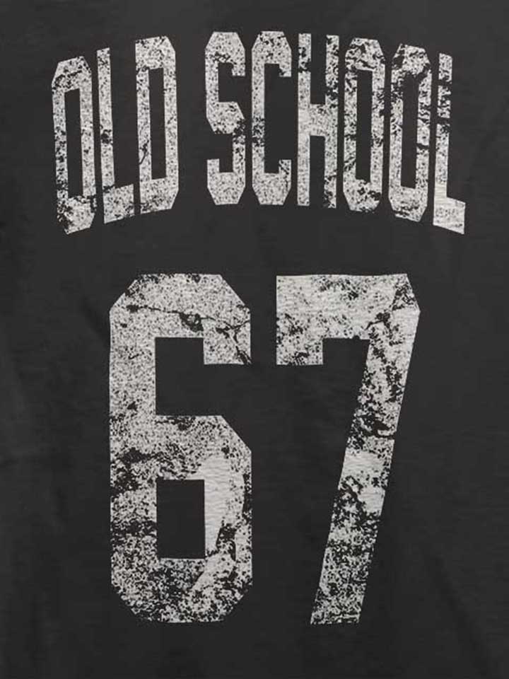 oldschool-1967-t-shirt dunkelgrau 4