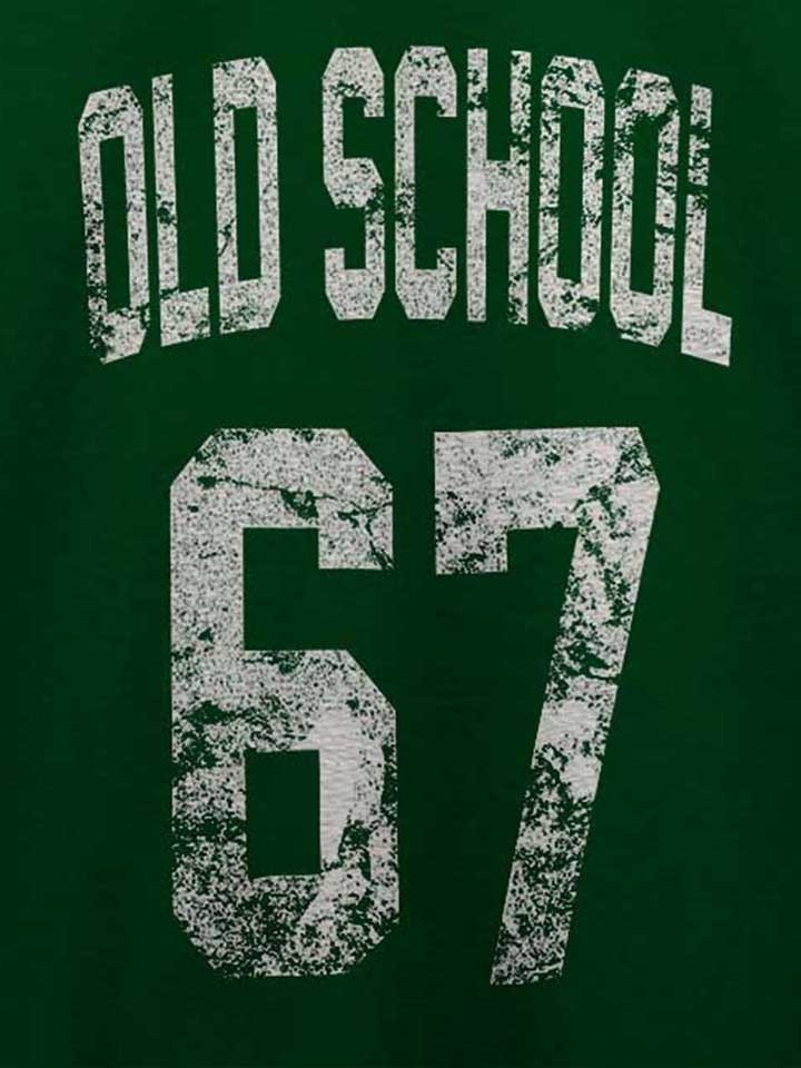 oldschool-1967-t-shirt dunkelgruen 4