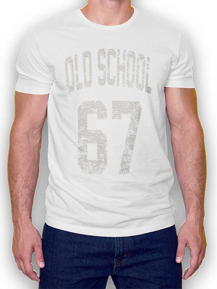 Oldschool 1967 T-Shirt weiss L