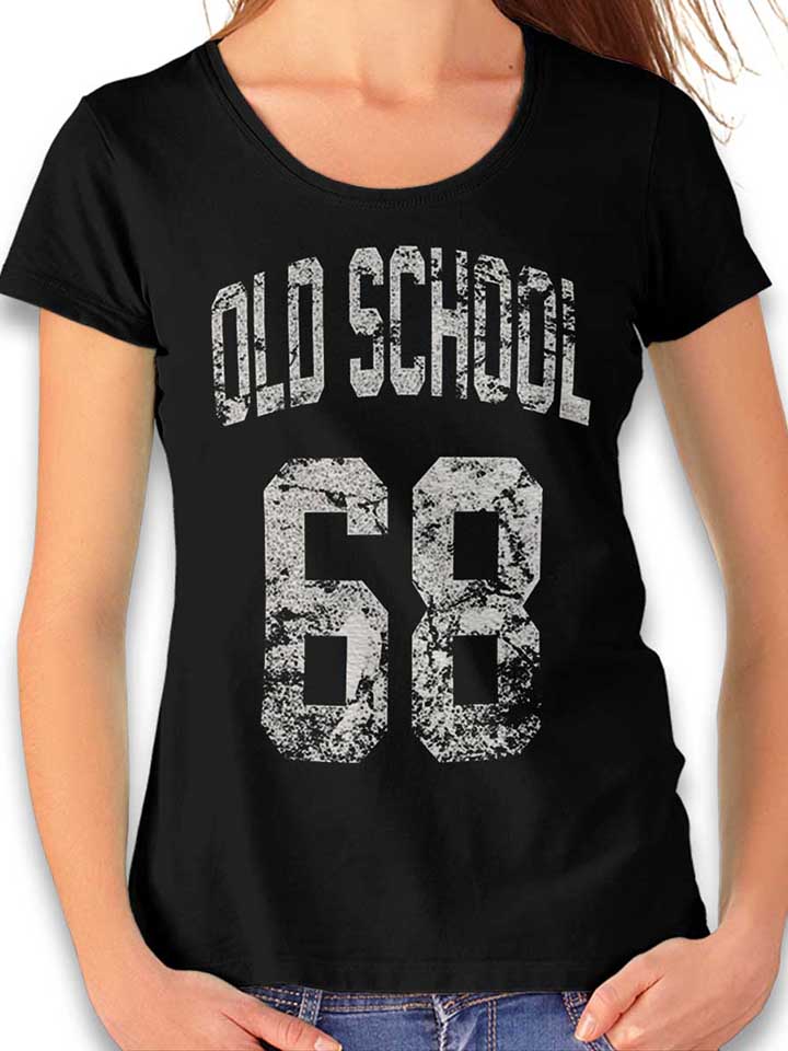 oldschool-1968-damen-t-shirt schwarz 1