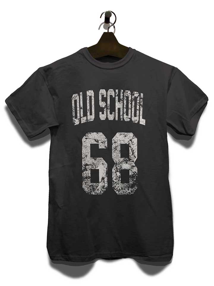 oldschool-1968-t-shirt dunkelgrau 3