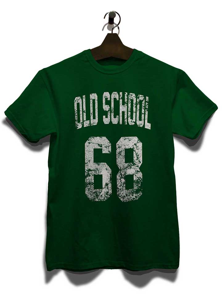 oldschool-1968-t-shirt dunkelgruen 3