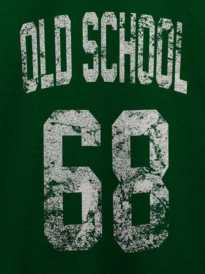 oldschool-1968-t-shirt dunkelgruen 4