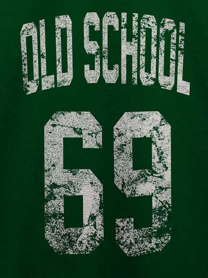 oldschool-1969-t-shirt dunkelgruen 4