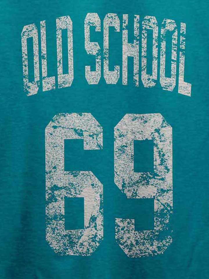 oldschool-1969-t-shirt tuerkis 4