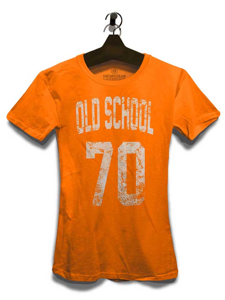 oldschool-1970-damen-t-shirt orange 3