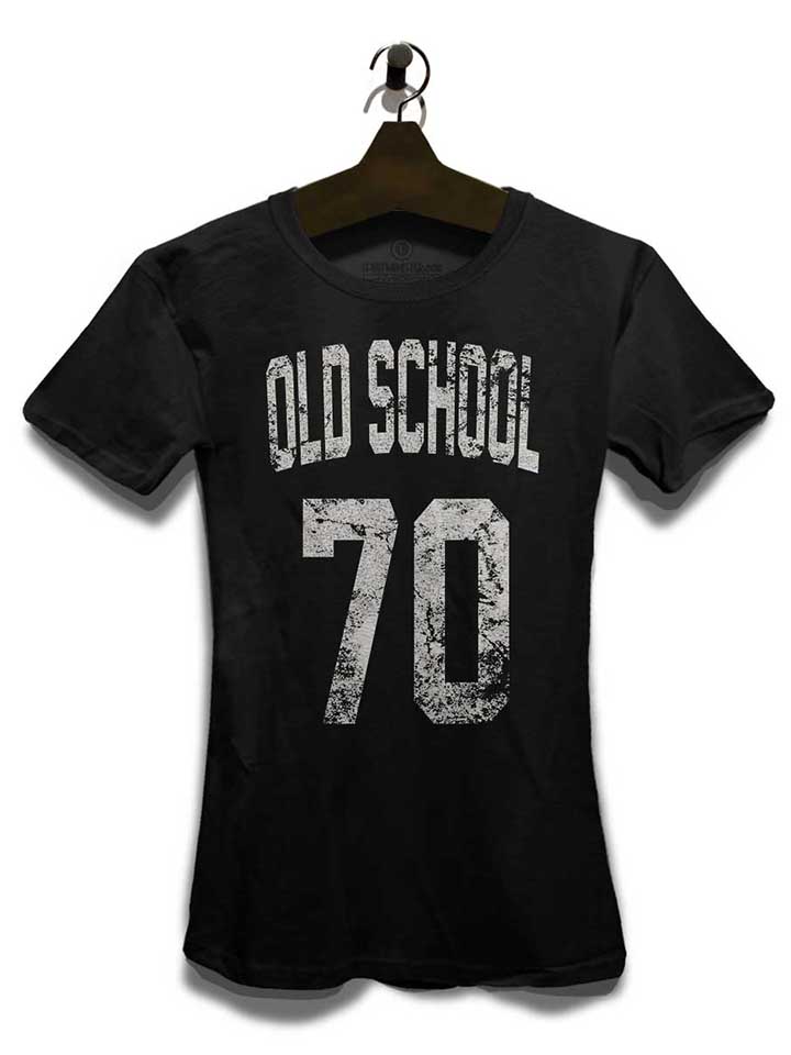 oldschool-1970-damen-t-shirt schwarz 3