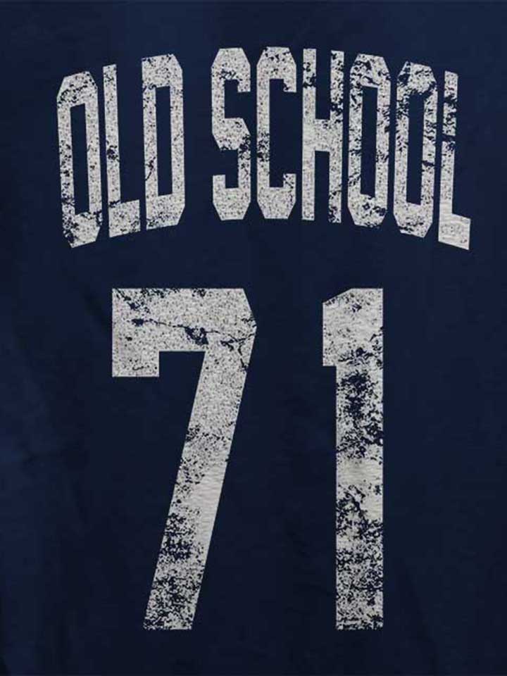 oldschool-1971-damen-t-shirt dunkelblau 4