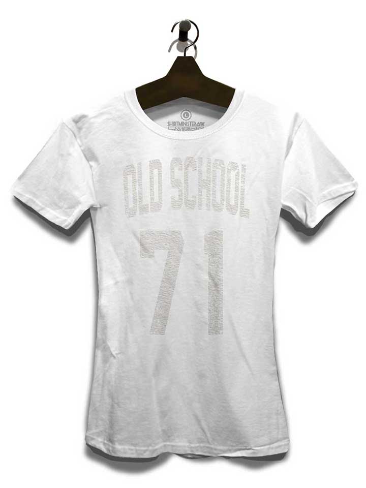 oldschool-1971-damen-t-shirt weiss 3