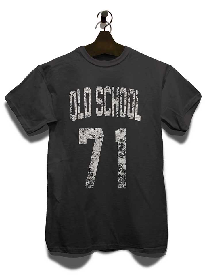 oldschool-1971-t-shirt dunkelgrau 3