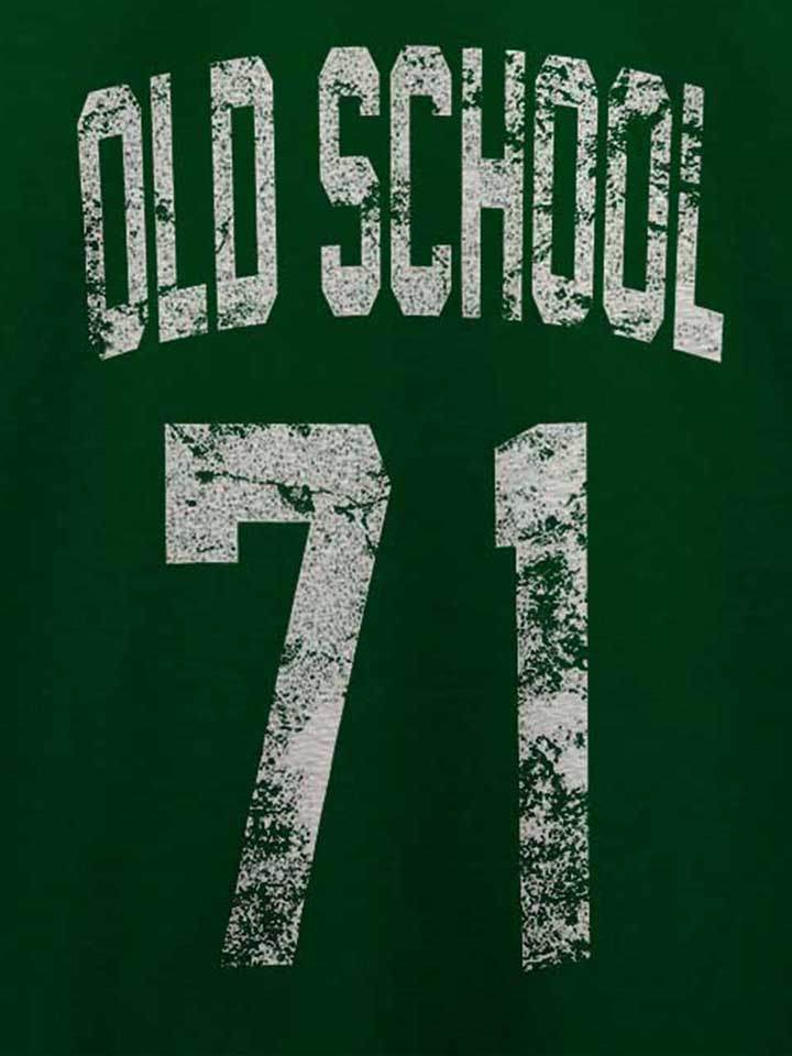 oldschool-1971-t-shirt dunkelgruen 4