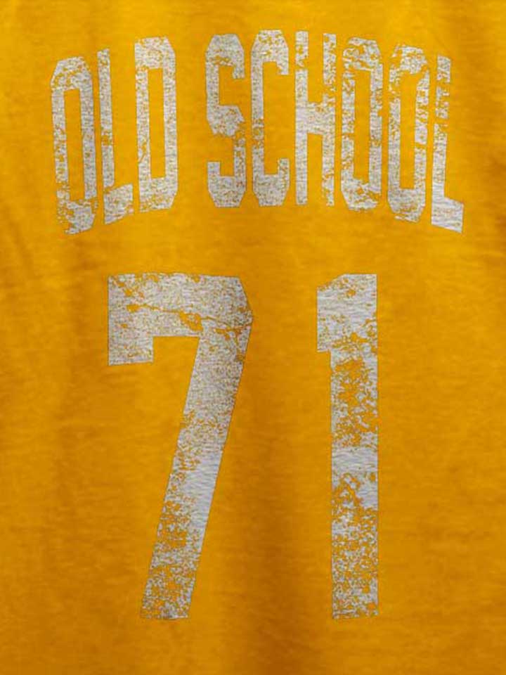 oldschool-1971-t-shirt gelb 4