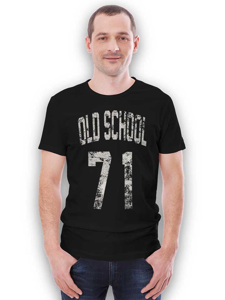 oldschool-1971-t-shirt schwarz 2