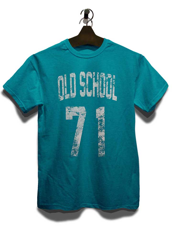 oldschool-1971-t-shirt tuerkis 3