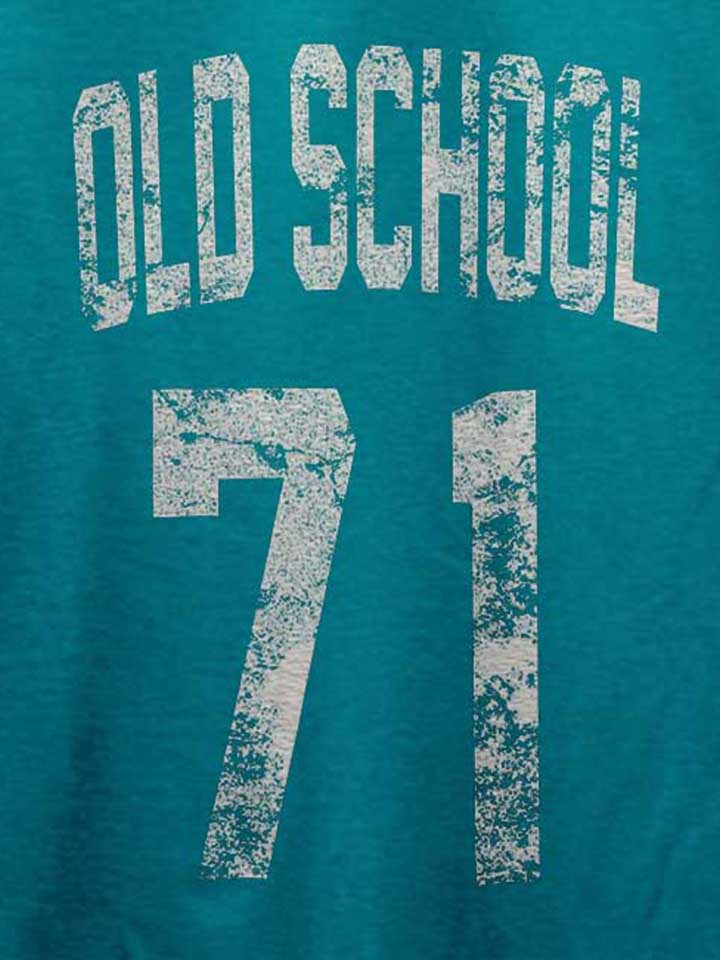 oldschool-1971-t-shirt tuerkis 4