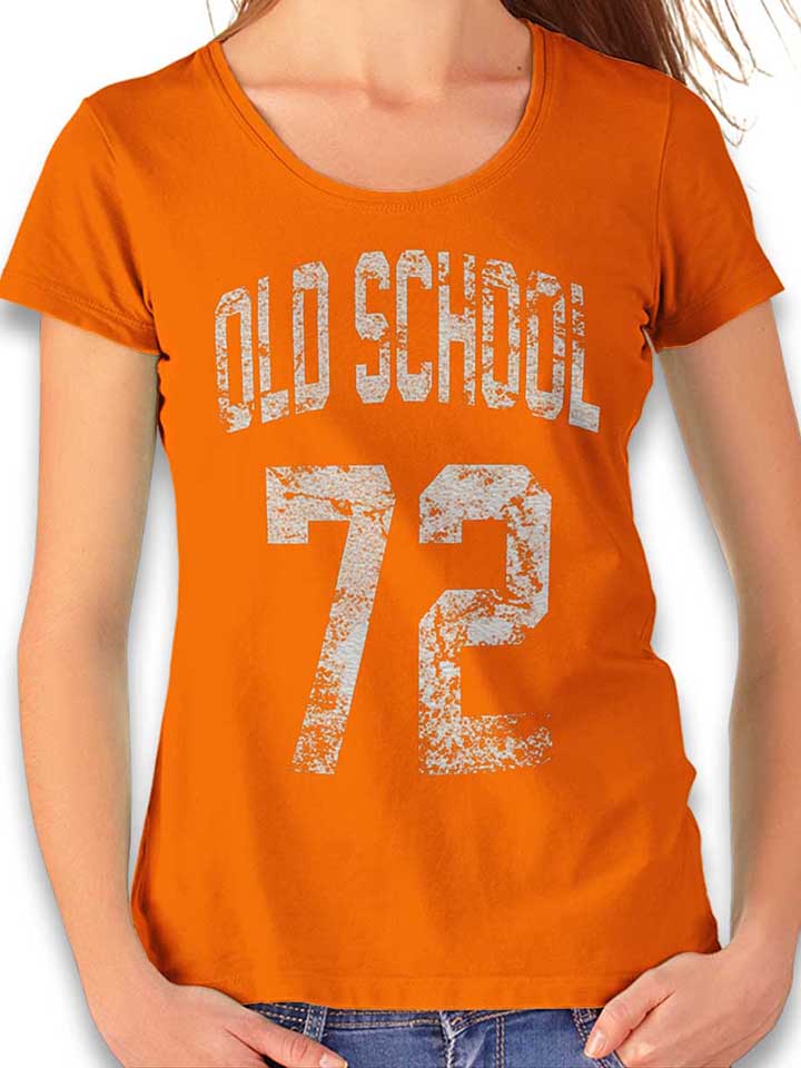 oldschool-1972-damen-t-shirt orange 1