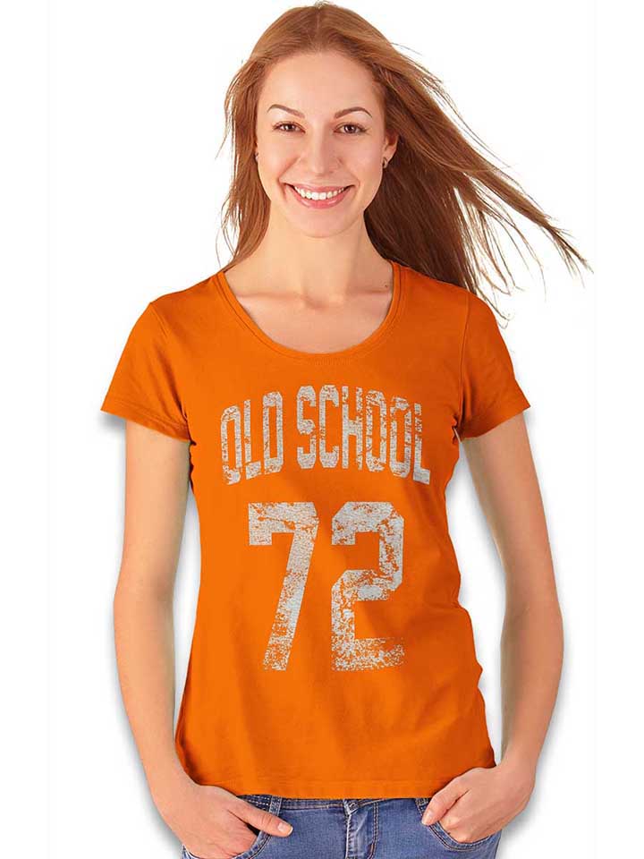 oldschool-1972-damen-t-shirt orange 2