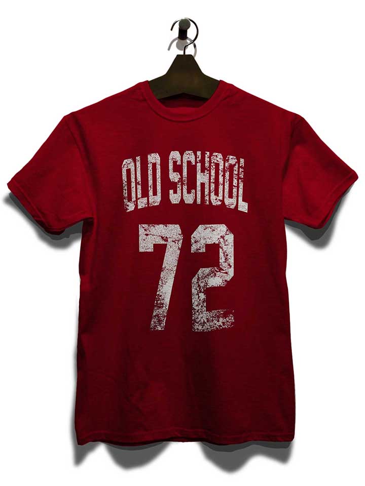 oldschool-1972-t-shirt bordeaux 3