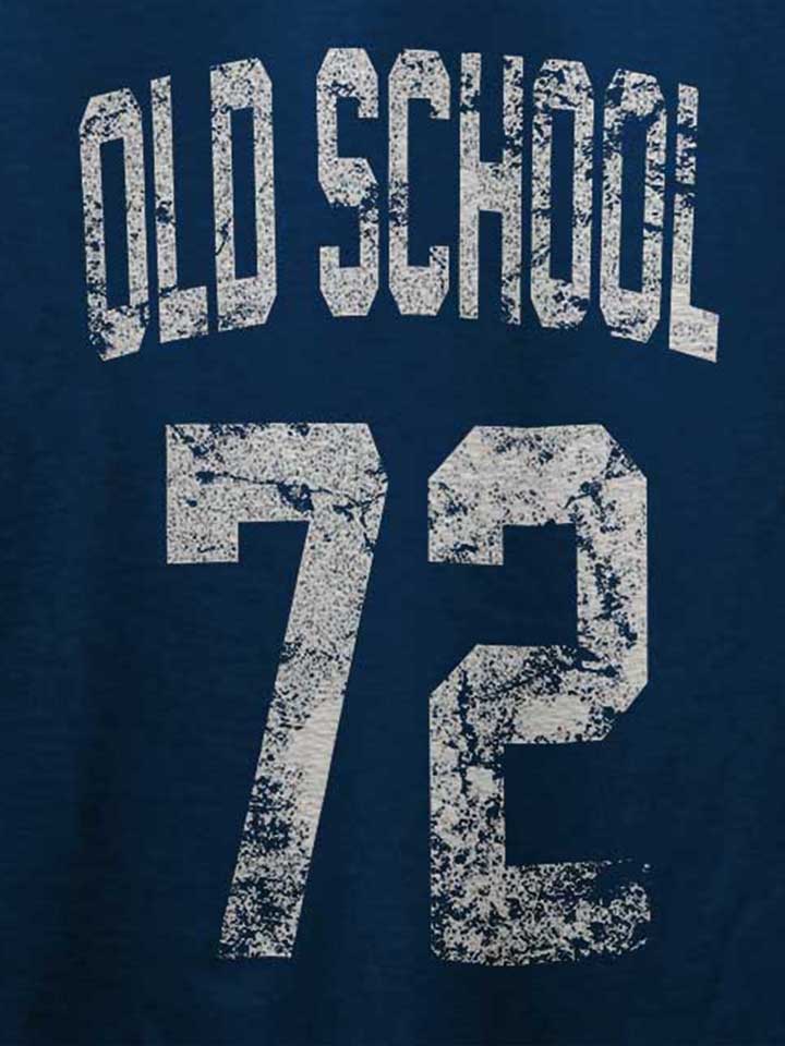 oldschool-1972-t-shirt dunkelblau 4