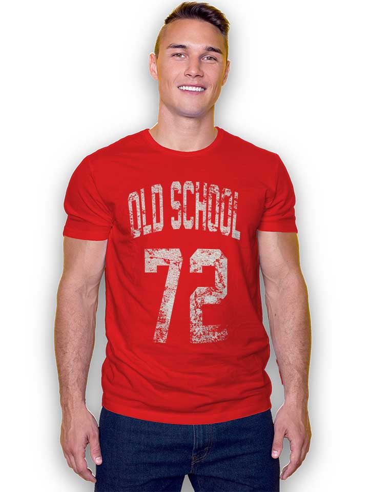 oldschool-1972-t-shirt rot 2