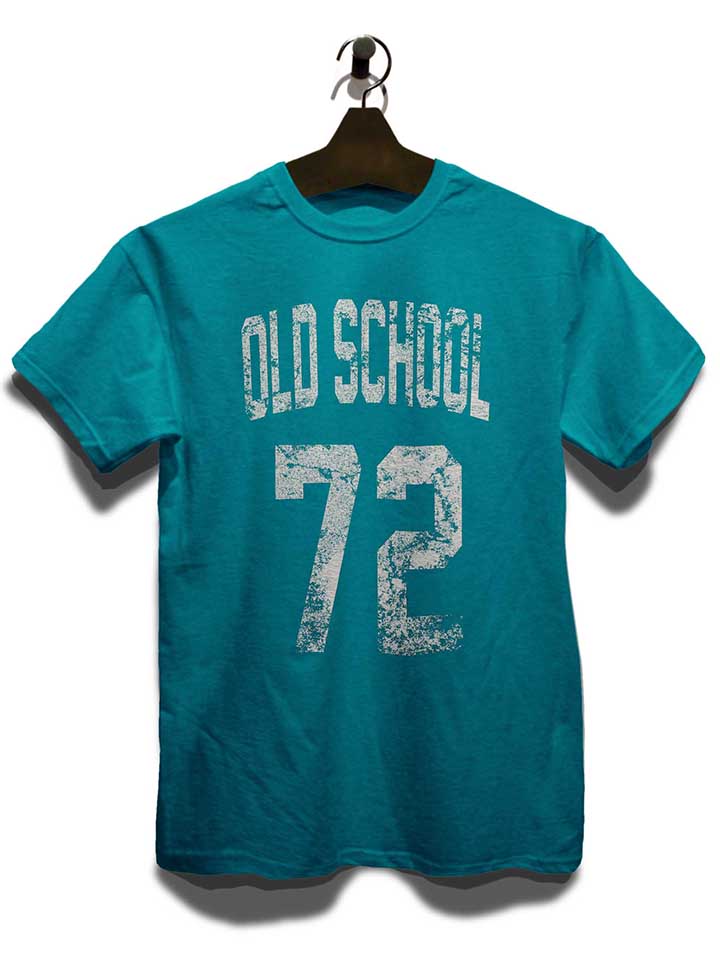 oldschool-1972-t-shirt tuerkis 3