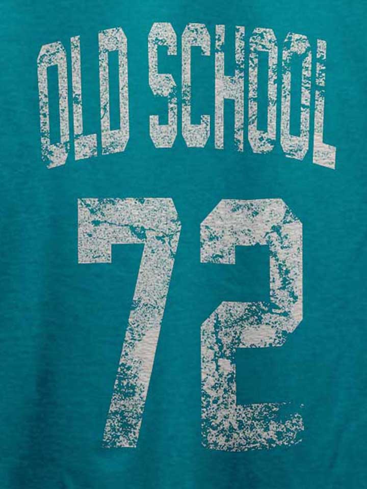 oldschool-1972-t-shirt tuerkis 4
