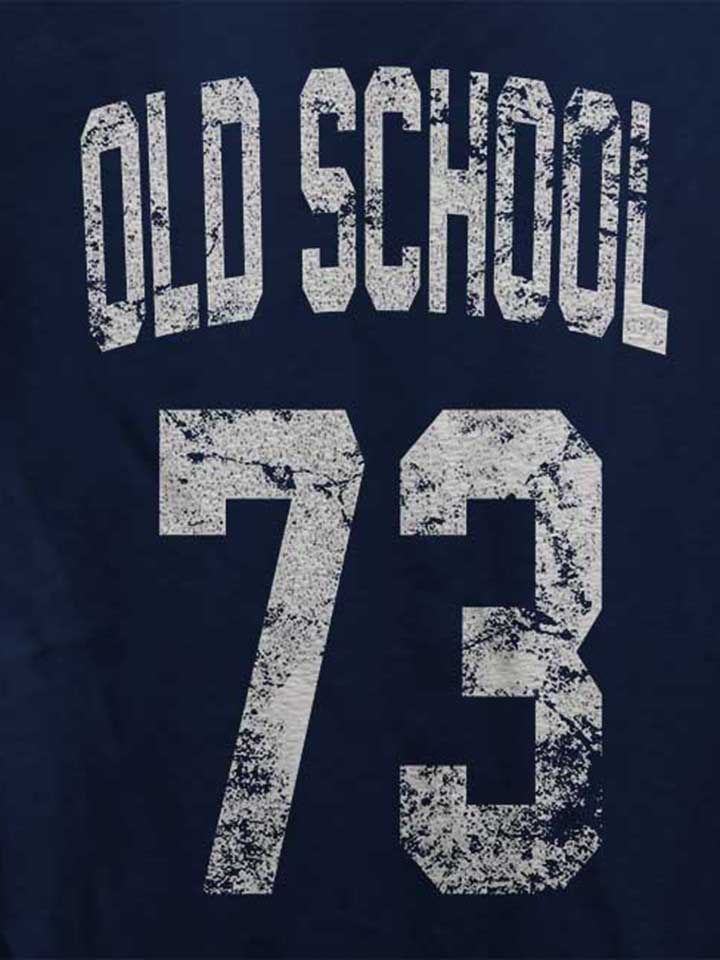 oldschool-1973-damen-t-shirt dunkelblau 4