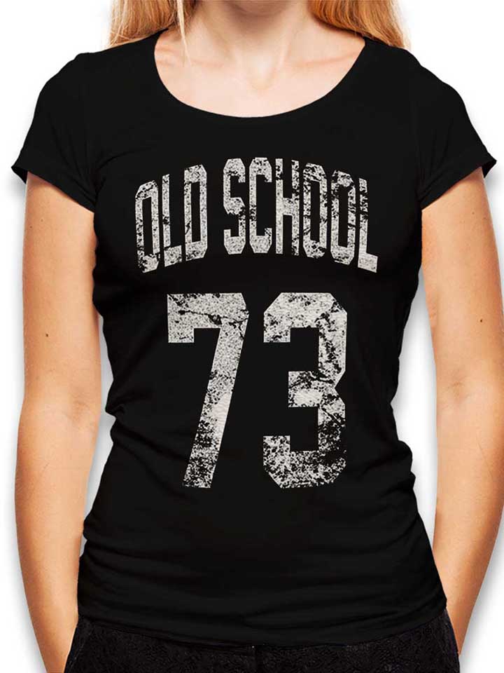oldschool-1973-damen-t-shirt schwarz 1