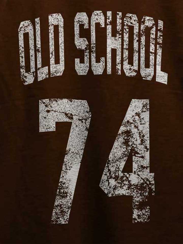 oldschool-1974-t-shirt braun 4