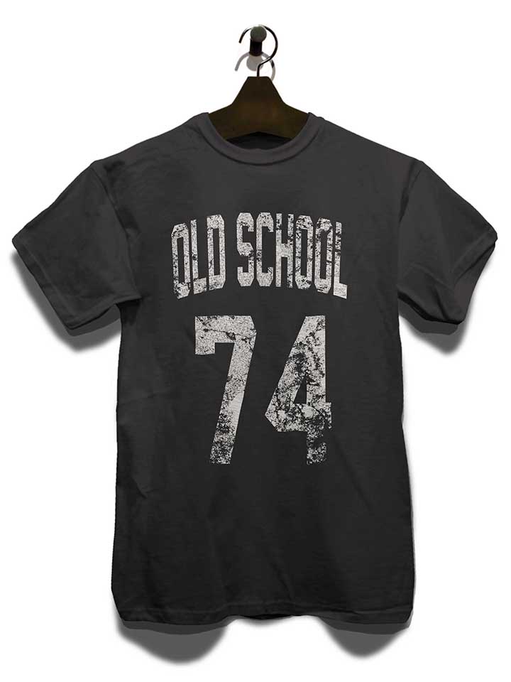 oldschool-1974-t-shirt dunkelgrau 3