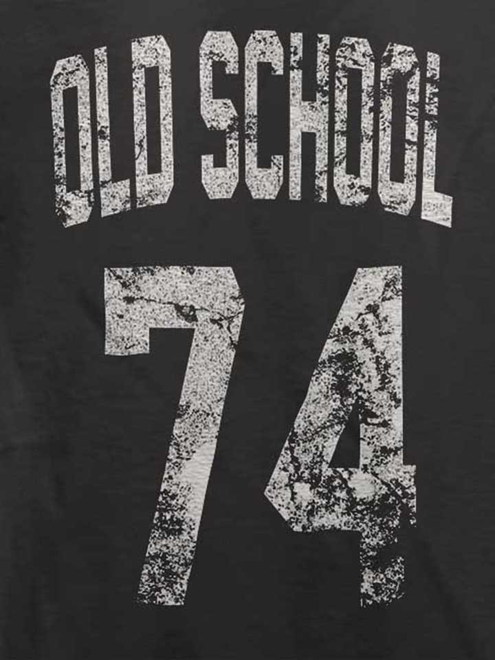 oldschool-1974-t-shirt dunkelgrau 4