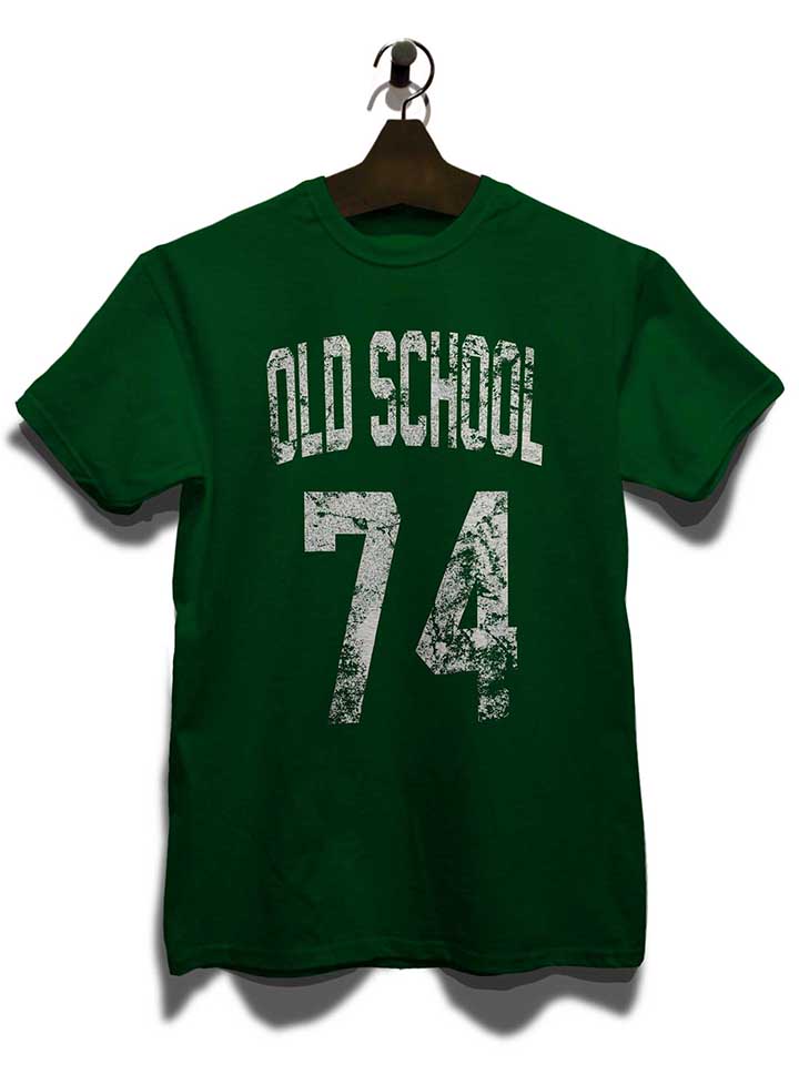 oldschool-1974-t-shirt dunkelgruen 3