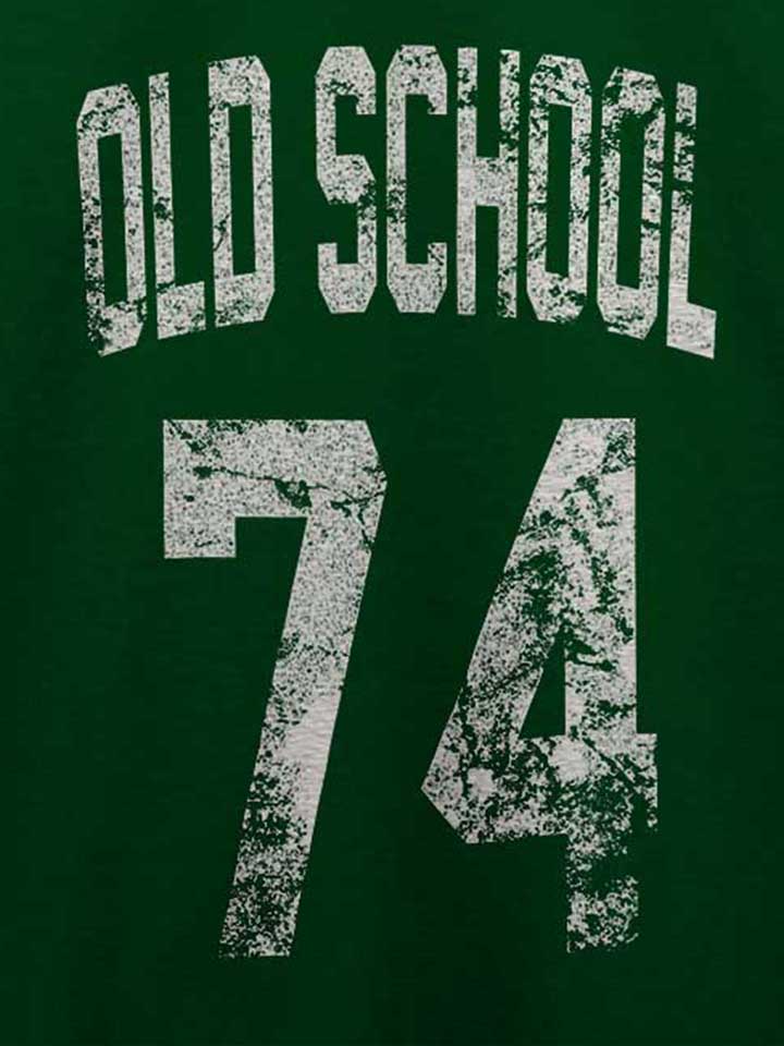oldschool-1974-t-shirt dunkelgruen 4