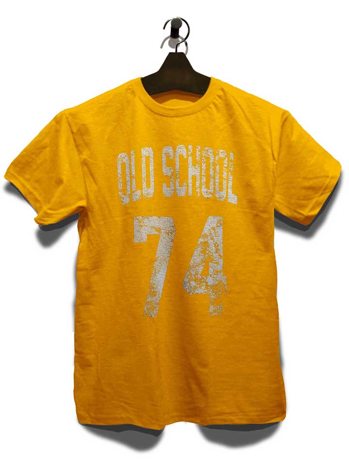 oldschool-1974-t-shirt gelb 3