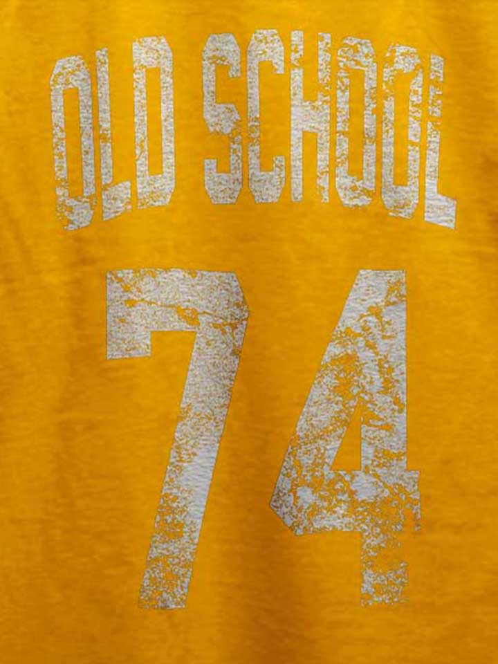 oldschool-1974-t-shirt gelb 4