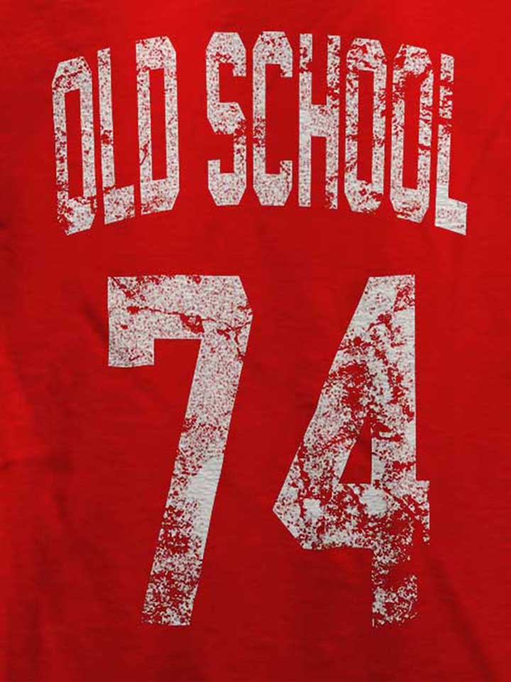 oldschool-1974-t-shirt rot 4