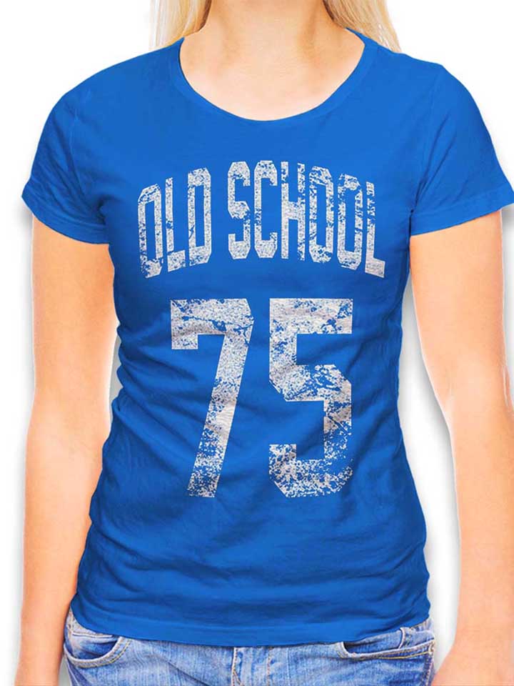 Oldschool 1975 Damen T-Shirt royal L