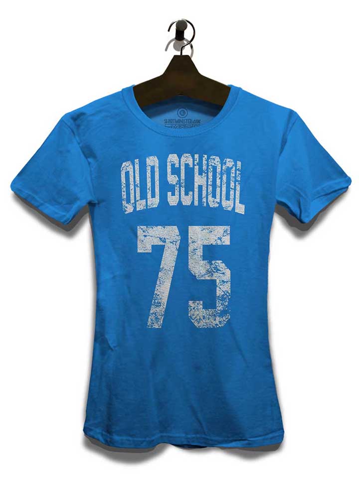 oldschool-1975-damen-t-shirt royal 3
