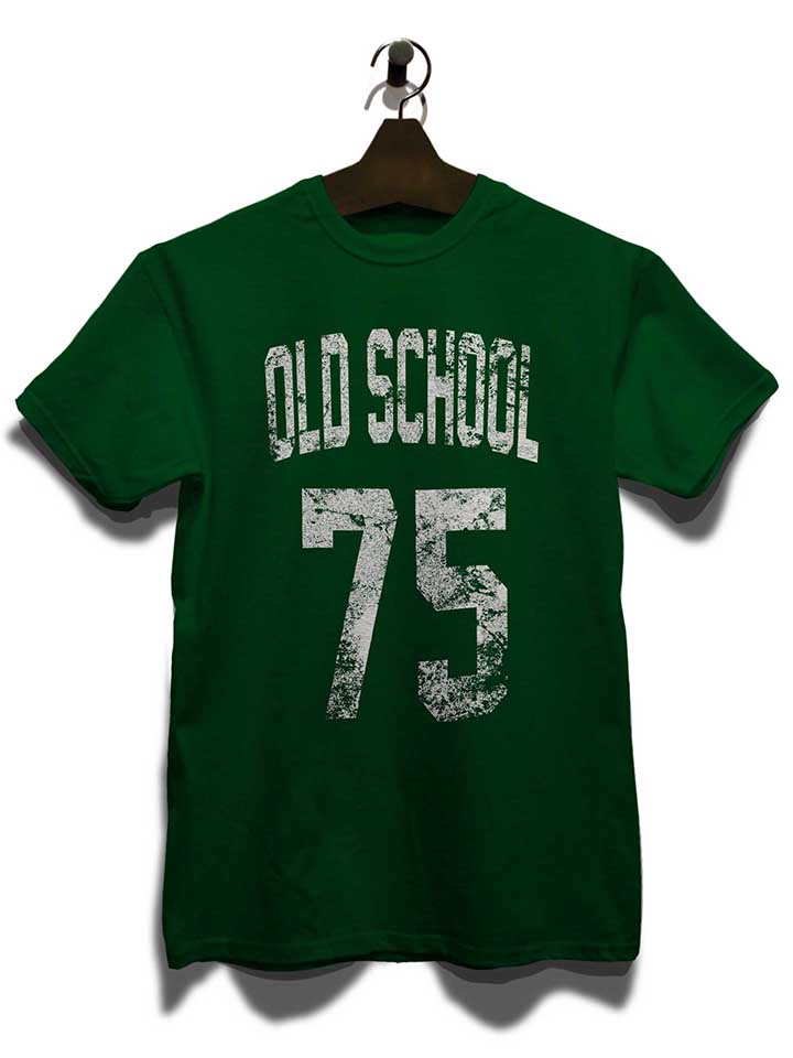 oldschool-1975-t-shirt dunkelgruen 3