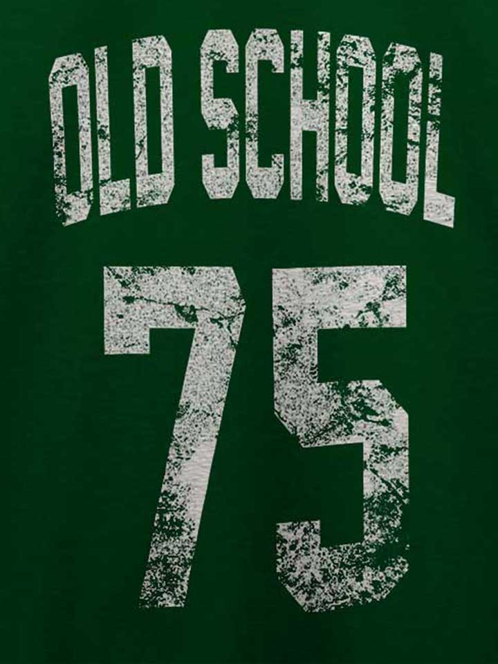 oldschool-1975-t-shirt dunkelgruen 4