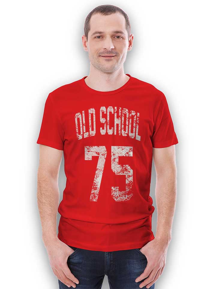 oldschool-1975-t-shirt rot 2