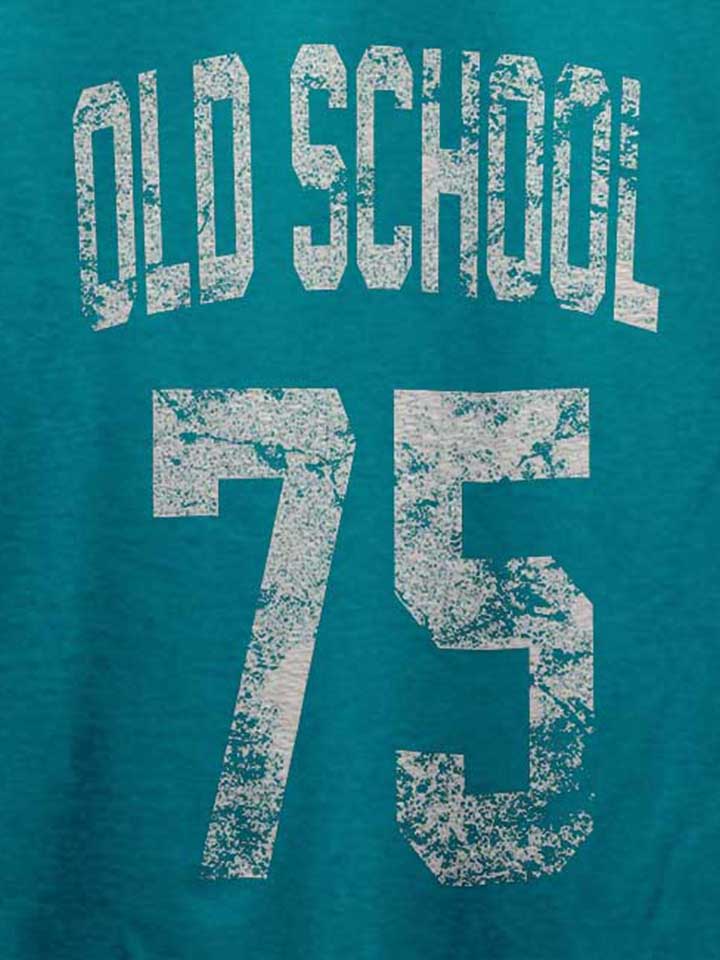 oldschool-1975-t-shirt tuerkis 4