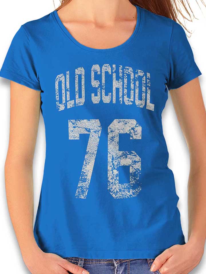 Oldschool 1976 Damen T-Shirt royal L
